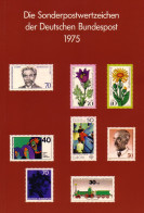 Jahrbuch Bund 1975, Postfrisch ** Wie Verausgabt - Colecciones Anuales