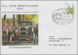 PU 290/66 Tag Der Briefmarke Schülerlotsendienst SSt Berlin 27.10.91 Nach Berlin - Sobres Privados - Nuevos