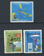 CUBA -  MÉTÉO  N°Yt 1469/1471 Obli. - Used Stamps