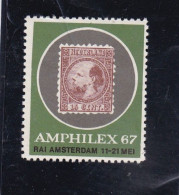 Nederland 1967 Amphilex 67 Cinderella MNH** 5833 - Altri & Non Classificati