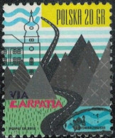 Pologne 2018 Oblitéré Used Autoroute Via Carpatia Y&T PL 4620 SU - Used Stamps