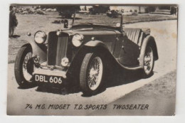 MG MIDGET - T.D. SPORTS - TWOSEATER - Voitures