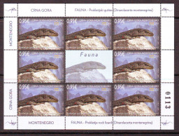 Montenegro 2019 Fauna  Mi.No. 430 Mini Sheet (8+L) MNH - Montenegro