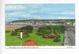 WESTON SUPER MARE. THE PUTTING GREEN AND HILL. - Weston-Super-Mare