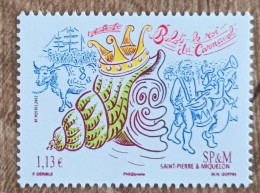 Saint Pierre Et Miquelon - YT N°1060 - Bulot, Le Roi Du Carnaval - 2013 - Neuf - Unused Stamps