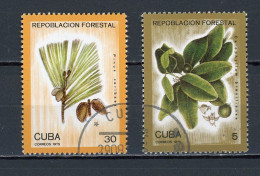 CUBA -  REBOISEMENT  N°Yt 1863+1865 Obli. - Usados