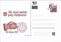 CDV B 305 Czech Republic Bojkovice Post Office Anniversary 2001 - Postales