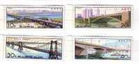 1990 DPR.KOREA   Corée  Nord  -  BRIDGES (Ponti)  4v.-MNH - Ponti