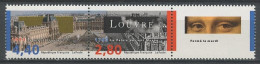 FRANCE 1993 N° 2852A ** Neufs MNH Superbes C 4 € Diptyque Avec Vignette Musée Du Louvre Grand Louvre - Ungebraucht