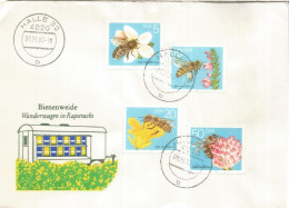 ALEMANIA DDR HALLE INSECTO ABEJA BEE - Abeilles