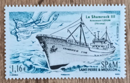 Saint Pierre Et Miquelon - YT N°1099 - Transport Maritime / Chalutier Le Shamrock - 2014 - Neuf - Ungebraucht