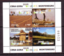 Montenegro 2010 Turismus  Mi.No.H-Blatt 7  MNH - Montenegro