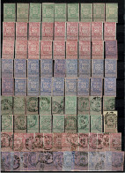 1896 (lot 83 Timbres) 38° & 45* De Nrs 68 69 70 Avec Vignettes    : L'exposition Internationale Te Antwerpen - 1894-1896 Expositions