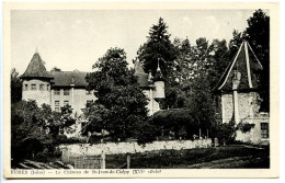 CPSM 9 X 14 Isère  FURES  Le Château De St Jean De Chépy (XVIe Siècle)   Commune De Tullins-Fures - Tullins