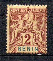 Col41  Colonie Bénin N° 34 Oblitéré Cote 4,00€ - Used Stamps