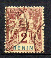 Col41  Colonie Bénin N° 34 Oblitéré Cote 4,00€ - Oblitérés