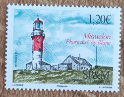 Saint Pierre Et Miquelon - YT N°1191 - Phare Du Cap Blanc - 2017 - Neuf - Unused Stamps