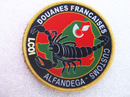 COLLECTION GEND / DOUANES GUYANE ST LAURENT DU MARONI ETAT SUP SUR SCRATCH 85MM - Polizia