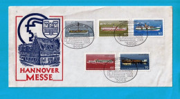 FDC1021- ALEMANHA (BERLIN)1982 (1975)- (BARCOS) - Lettres & Documents