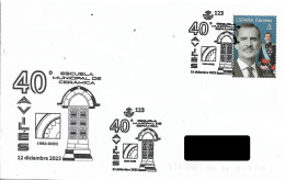 SPAIN. POSTMARK. 40TH ANNIVERSARY OF THE MUNICIPAL CERAMICS SCHOOL. AVILES. 2023 - Autres & Non Classés