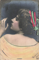 Spectacle Artiste Opéra Carrere Cliché Reutlinger CPA Femme Frau Lady Artiste 1900 - Opera