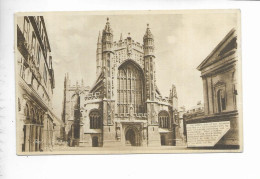 BATH ABBEY. WEST FRONT. - Bath