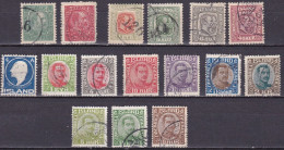 IS018A – ISLANDE – ICELAND – 1902/22 – USED LOT - 80 € - Used Stamps