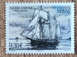 Saint Pierre Et Miquelon - YT N°1202 - Vieux Gréements / Voilier Le Bel Espoir - 2018 - Neuf - Unused Stamps