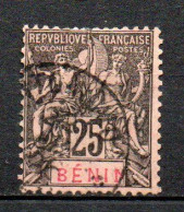 Col41  Colonie Bénin N° 40 Oblitéré Cote 10,00€ - Used Stamps