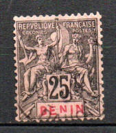 Col41  Colonie Bénin N° 40 Oblitéré Cote 10,00€ - Used Stamps