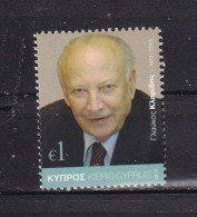 CYPRUS-2019-FORMER PRESIDENT-MNH - Unused Stamps