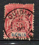 Col41  Colonie Bénin N° 43 Oblitéré Cote 25,00€ - Used Stamps
