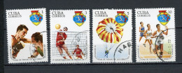CUBA -  SPORT  N°Yt 2022/2025 Obli. - Used Stamps