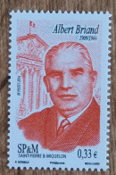 Saint Pierre Et Miquelon - YT N°1103 - Albert Briand, Homme Politique - 2014 - Neuf - Unused Stamps