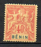 Col41  Colonie Bénin N° 42 Neuf X MH Cote 30,00€ - Unused Stamps