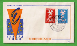 FDC1043- HOLANDA 1958- FDC (EUROPA CEPT) - 1958