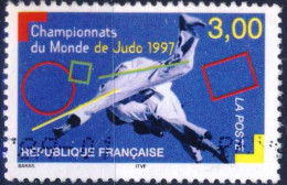 3111 Les JUDOKAS  OBLITERE ANNEE 1997 - Gebraucht