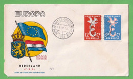 FDC1046- HOLANDA 1958- FDC (EUROPA CEPT) - 1958