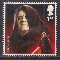 GB 2015 QE2 1st Star Wars The Emperor Ex Fdc SG 3765 ( A99 ) - Used Stamps