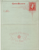 BRAZIL 1884 COVER LETTER UNUSED - Brieven En Documenten