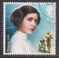 GB 2015 QE2 1st Star Wars Princess Leia Ex Fdc SG 3764 ( 1421 ) - Oblitérés