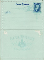 BRAZIL 1884 COVER LETTER UNUSED - Storia Postale