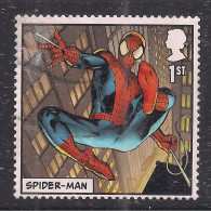 GB 2019 QE2 1st Marvel Comics ' Spiderman ' Used SG 4182 ( A501 ) - Used Stamps