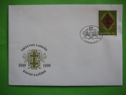 FDC - Lithuanian Freedom Fight Movement # Lietuva Litauen Lituanie Litouwen Lithuania 1999 #Mi.708 - Lituanie