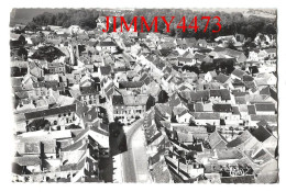 CPSM - ANGERVILLE En 1955 (S.-et -O.) Vue Aérienne - Rue Nationale Et Monument Aux Morts - N°2819 - Edit. COMBIER - Angerville