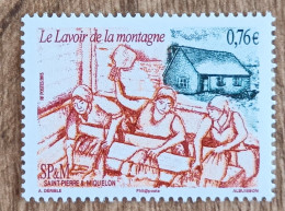 Saint Pierre Et Miquelon - YT N°1139 - Le Lavoir De La Montagne - 2015 - Neuf - Unused Stamps
