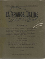La France Latine N° 60 - Zonder Classificatie
