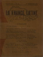 La France Latine N° 53 - Non Classificati