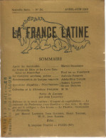 La France Latine N° 34 - Zonder Classificatie