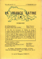 La France Latine N° 77 - Zonder Classificatie